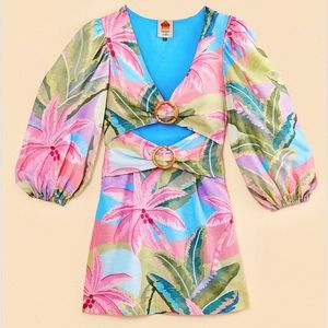 Farm Rio Beach Vibe Mini Dress